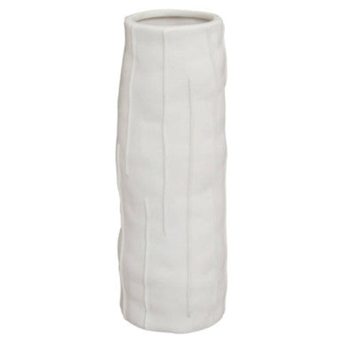 Fara White Large Vase